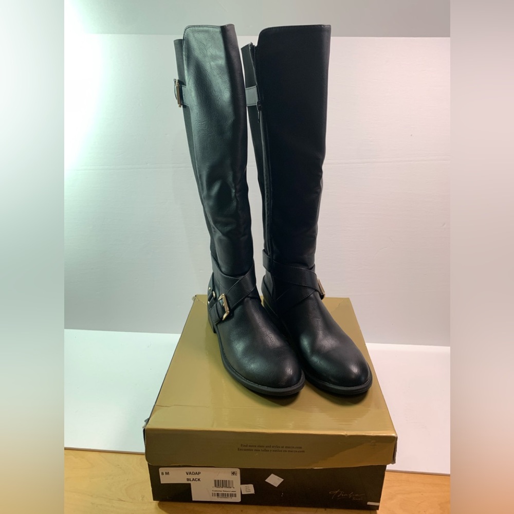 🏷️Limited Sale🏷️Thalia Sodi Vadap Black Knee High Boots - 8M